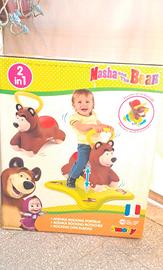 Cavalcabile Masha e Orso mai aperto