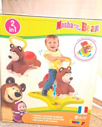 Cavalcabile Masha e Orso mai aperto