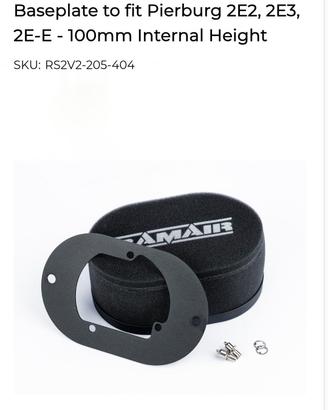Filtro Ramair per carburatore Pierburg 