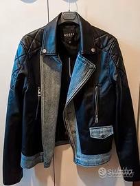 Giacca Jeans Pelle