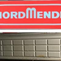 Insegna illuminata NORDMENDE vintage anni 70