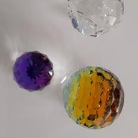 swarovski tre sfere fermacarte 