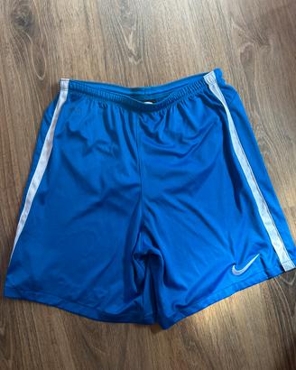 Pantaloncini corti sportivi blu nike
