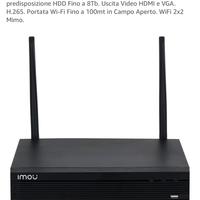 IMOU NVR 8 canali Wi-Fi.