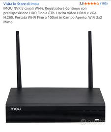 IMOU NVR 8 canali Wi-Fi.