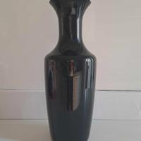 Vaso Venini modello Opalino H 46 cm. firmato
