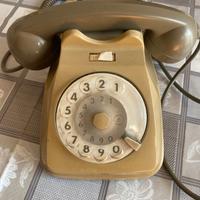 Telefono a disco vintage