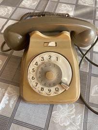 Telefono a disco vintage