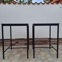 SANDSBERG Tavolo bar, nero, 67x67 cm