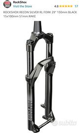 FORCELLA ROCKSHOX RECON SILVER RL 29"