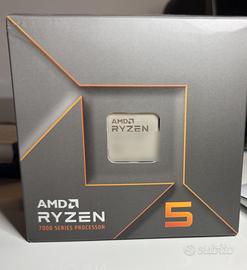 AMD Ryzen 5 7600 Boxed - dissipatore mai usato