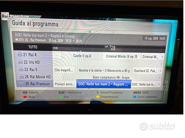 TV LG 47LD680-ZC schermo grande 47 pollici