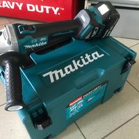 Smerigliatrice a batteria, nuova con valigia