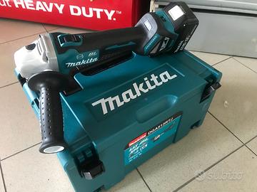 Smerigliatrice a batteria, nuova con valigia