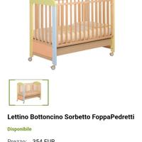 Lettino Bottoncino Sorbetto FOPPAPEDRETTI