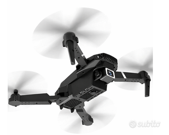 Drone E88 mini pieghevole HD WiFi FPV telecom 2.4G