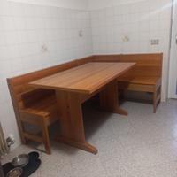 Panca e tavolo da cucina