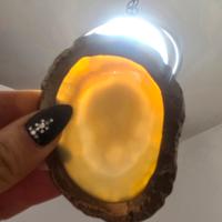 Pietra agata bordo dorato