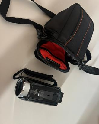 Videocamera canon LEGRIA HF R406 HD + custodia