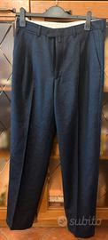 Pantalone classico sartoriale in lana