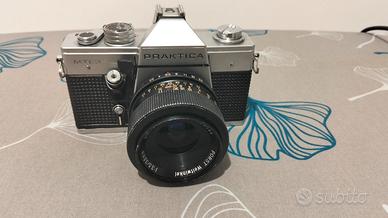 Praktica Mtl3 con 3 obiettivi 