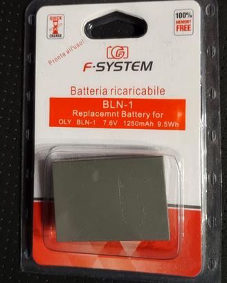 Batteria per Olympus BLN-1 nuova mai aperta 