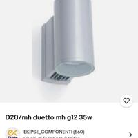 Applique illuminazione per esterno Ing. Castaldi