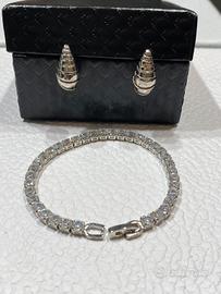bracciale tennis in argento 925 