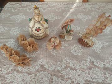 decorazioni vintage conchiglie naturali 