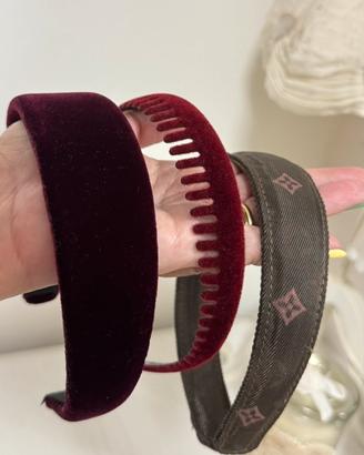 Set tre cerchietti per capelli donna