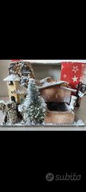 Accessori PRESEPE _ Fontana - Cascata- Mulino