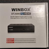 Decoder digitale terrestre WINBOX DT2000 T2 HEVC