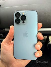Iphone 13 pro 256 giga azzurro sierra