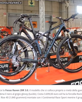 Mtb- Focus Raven  29r-  3.0