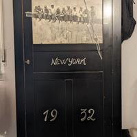 armadio shabby chic / pop art stampa unico