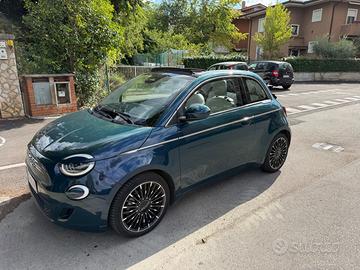 Fiat 500 elettrica cabrio