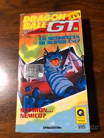 Cassette vhs originali dragon ball gt