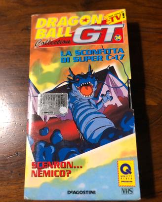 Cassette vhs originali dragon ball gt