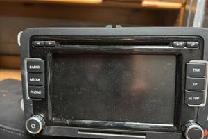 Autoradio golf 6, passat, tiguan, bluetooth