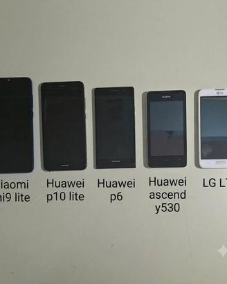 Smartphone lotto da 5