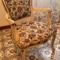 Sedia poltroncina in Stile Veneziano anni  '50