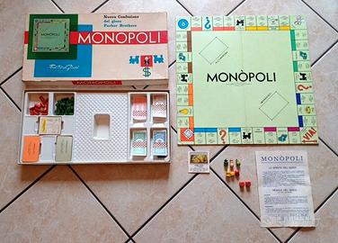 Monopoli in Lire gioco in scatola vintage EG
