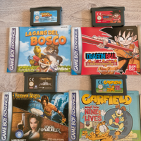 Lotto giochi game Boy advance