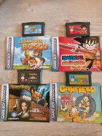 Lotto giochi game Boy advance