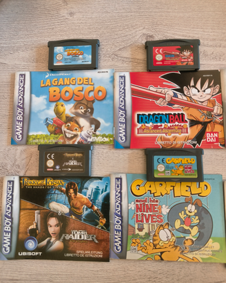 Lotto giochi game Boy advance