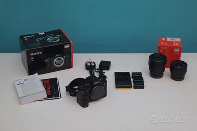 Sony A7II + 50mm 1.8 + 28-70mm + accessori