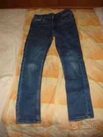 Jeans blu bimbo 122 cm, SM - Okaidi