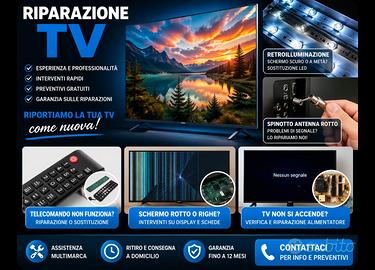 Riparazione tv e forni microonde