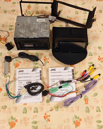 Autoradio 2 DIN JVC KW-NT30 GPS Bluetooth DVD