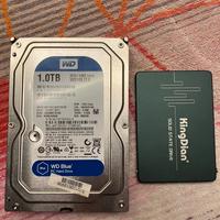 Hdd WD + ssd King Dian